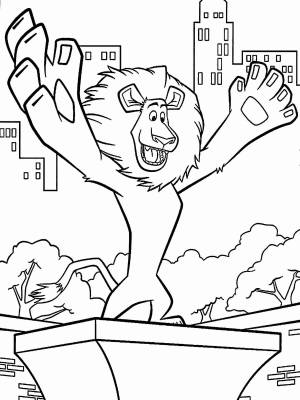 Раскраски Алекс из м