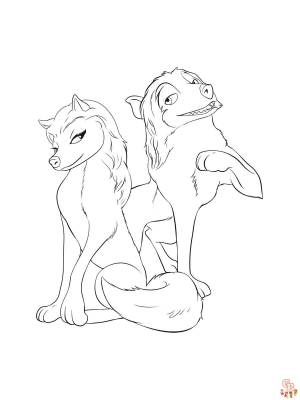 Печатные купоны Alpha and Omega Раскраски  для всех возрастов