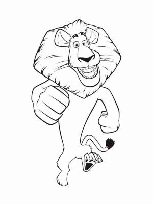 Раскраски Алекс из м