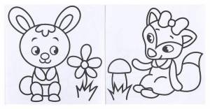 раскраски с карандашами набор «Учим алфавит и животных», 2 шт по 16 стр