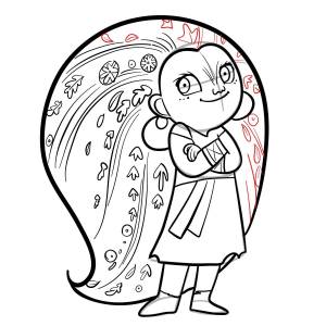 Раскраски легенда о волках