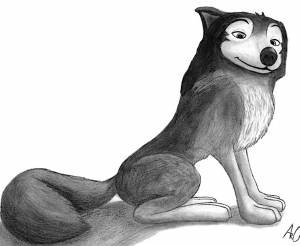 Раскраски альфа волк