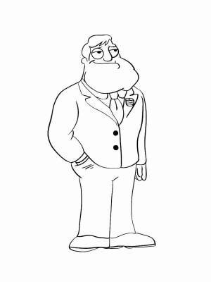 Раскраски Американский папаша