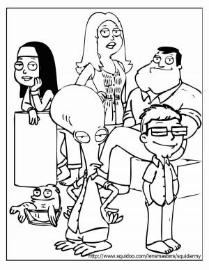 Раскраски Американский папаша