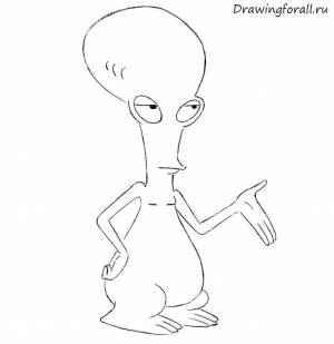 Как нарисовать Роджера Смита