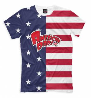Детская футболка для мальчика Американский папаша