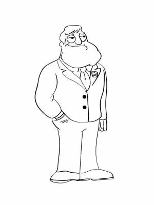 Раскраски Американский папаша