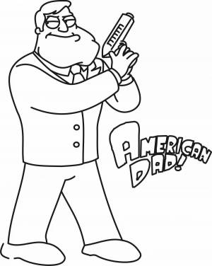 Раскраски Американский папаша