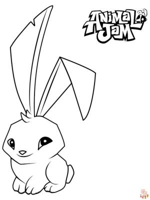 Animal Jam Раскраски