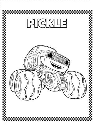 Раскраска Вспыш и Чудо Машинки