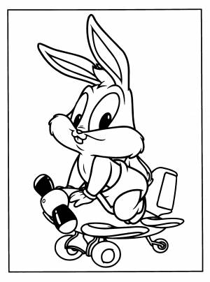 Pаскраска Baby Looney Tunes 26596