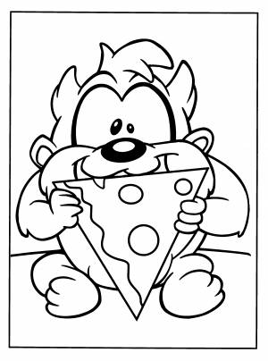 Pаскраска Baby Looney Tunes 26513