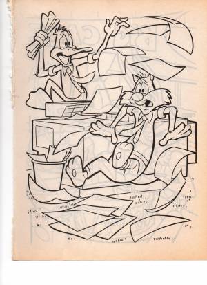 LOONEY TUNES DAFFY DUCK N SYLVESTER