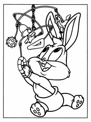 Pаскраска Baby Looney Tunes 26653