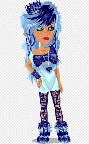 MovieStarPlanet Рисование Иллюстрация Мультфильм Аватар, эскиз кекс, синий, другие, человек png