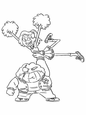 Раскраски Амфибия Дисней