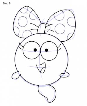 Как нарисовать Полли Плантер из мультика Амфибия