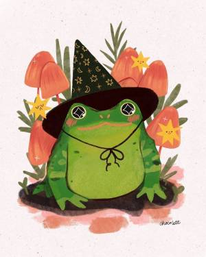 Волшебные лягушки рисунки