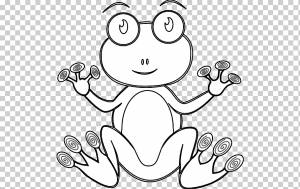 Книжка-раскраска Ausmalbild Рисунок Лягушка Живопись, лягушка, белый, ребенок, животные png