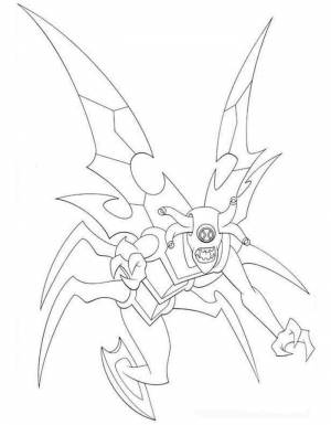 Раскраски Бен 10