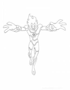 Раскраски Бен 10