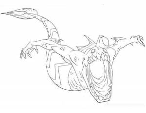 раскраски бен тен