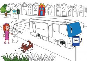 Дорога домой раскраска