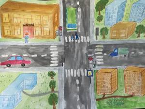 Дорога домой рисунок