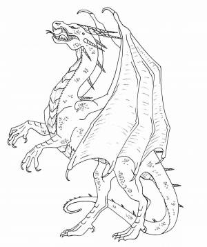 Раскраски драконы девять миров