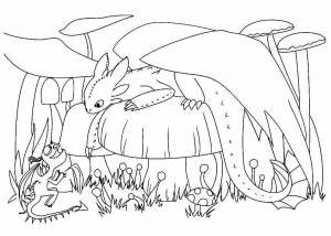 Раскраски драконы девять миров