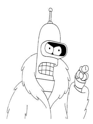 Раскраски Футурама