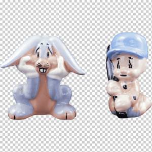 Elmer Fudd Bugs Bunny Figurine Мультфильм Уорнер Бразерс, Элмер Фадд, другие, ваза, мультфильм png