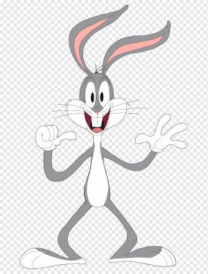 Bugs Bunny Марвин Марсианский Кролик Мультик, Bugs Bunny, млекопитающее, животные, позвоночное животное png