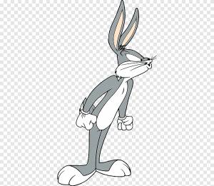 Bugs Bunny Looney Tunes Пепе Ле Пью, другие, белый, млекопитающее png