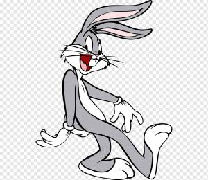 Bugs Bunny Книжка-раскраска Looney Tunes, кролик, png