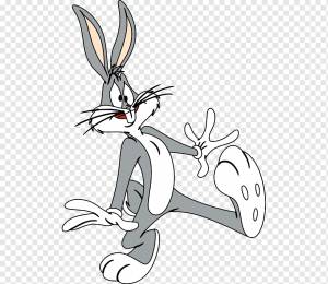 Bugs Bunny Daffy Duck Looney Tunes мультфильм, кролик, png
