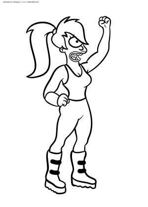 Раскраска Лила