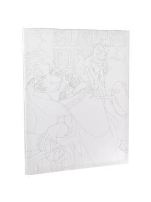 Картина по номерам Шрам, Аид и Круэлла Disney 40х50 см