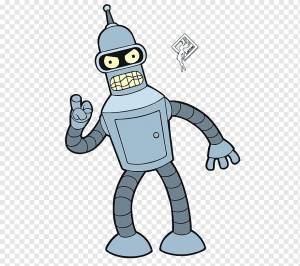 Бендер Планета Экспресс Корабль Лила Зойдберг Рисование, изгиб, рука, мультфильм, вымышленный персонаж png