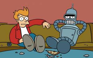 Обои на рабочий стол Американский мультсериал Futurama