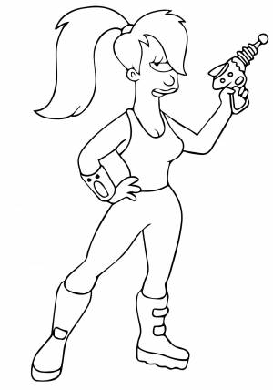 DataLife Engine > Версия для печати > Раскраска футурама