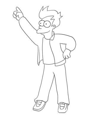 Раскраски Футурама