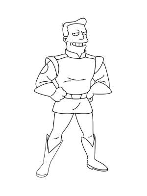 Раскраски Футурама