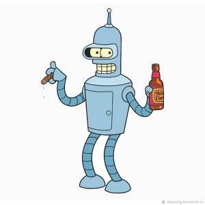 Фигурка Бендер Футурама, статуэтка