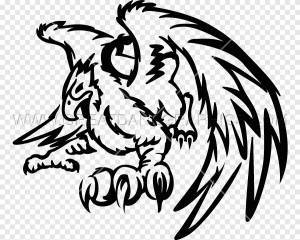 Чёрно-белое изобразительное искусство Griffin
