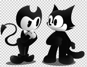 Кот Феликс Бенди и чернильница Микки Маус Освальд Счастливчик, Кот, млекопитающее, животные, кошка png