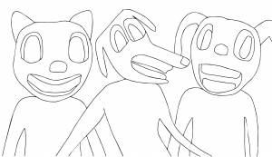 DataLife Engine > Версия для печати > Раскраски мультяшный кот картун кэт