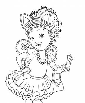 Раскраски из мультфильма Нэнси-Клэнси