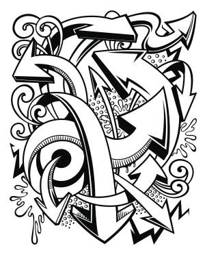 Crayola Art with an Edge Coloring Book