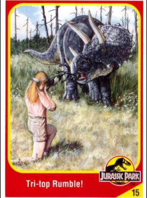 Jurassic Park Trading Cards